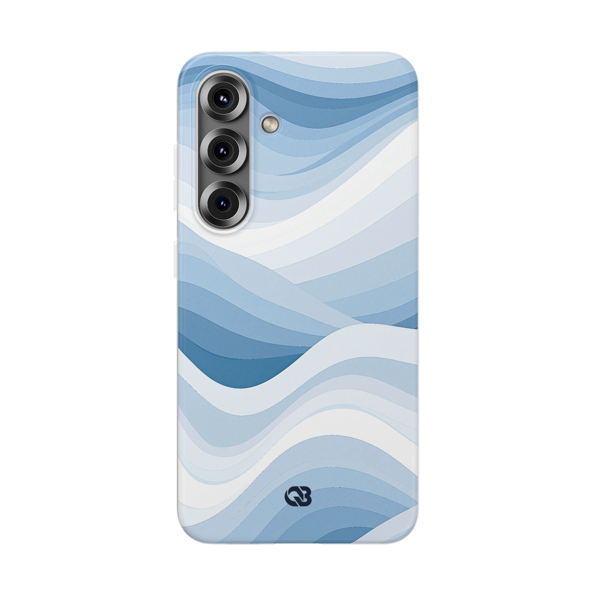 Blue Lite Phone Case for Samsung - Glacial Indigo Flow