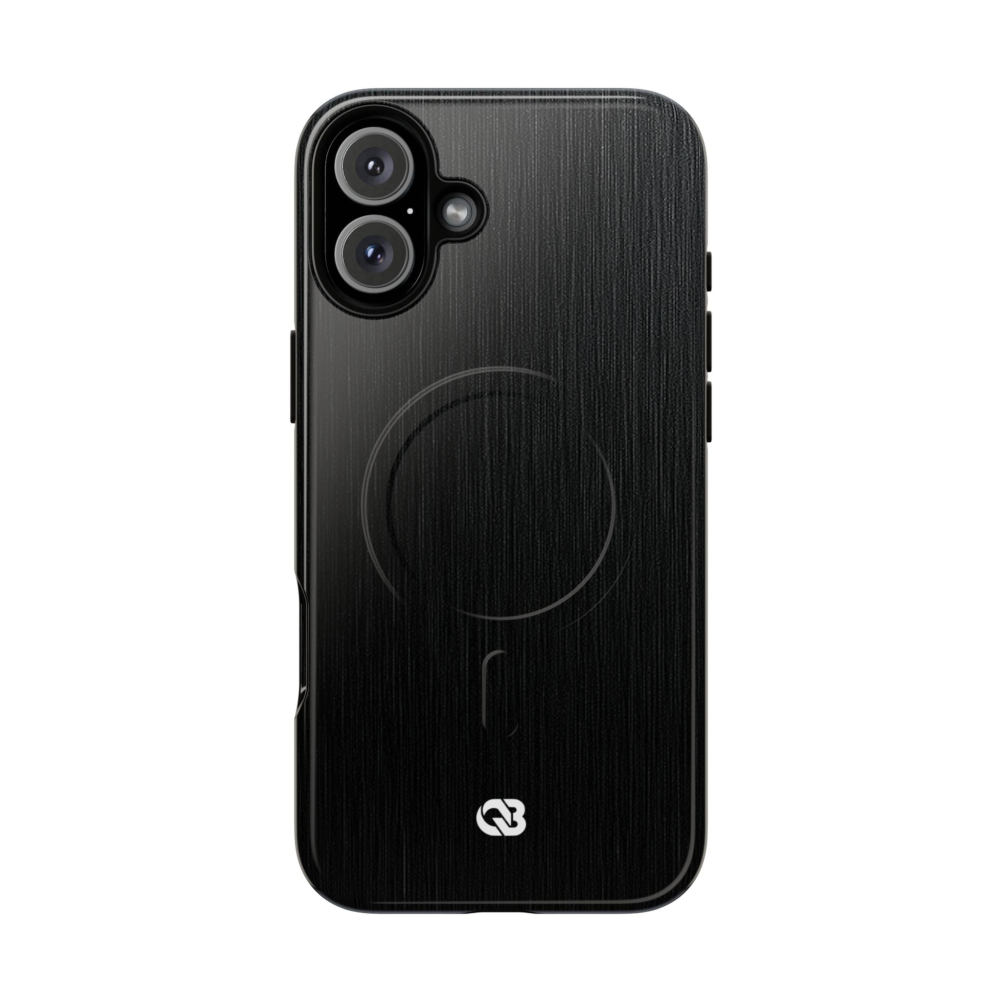 Black Tough 2.0 Magsafe Phone Case for iPhone - Brushed Obsidian Slate