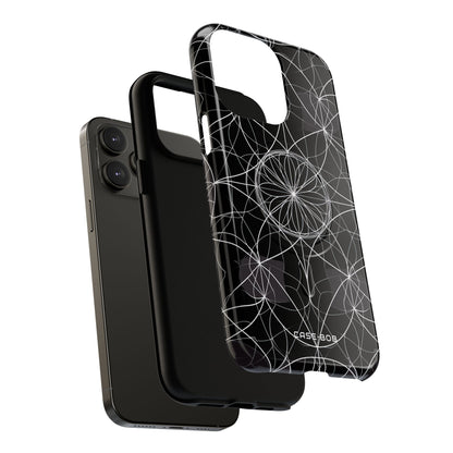 Radiant Petal Orbit iPhone 14 Pro Max Cover - Tough+