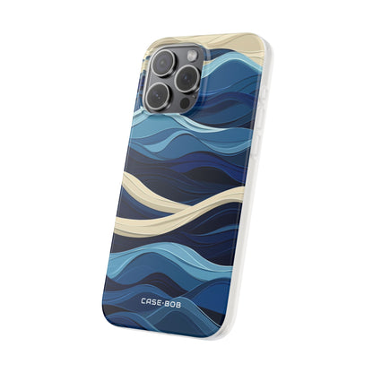 Ocean Rhythm iPhone 15 Pro Max Case - Soft