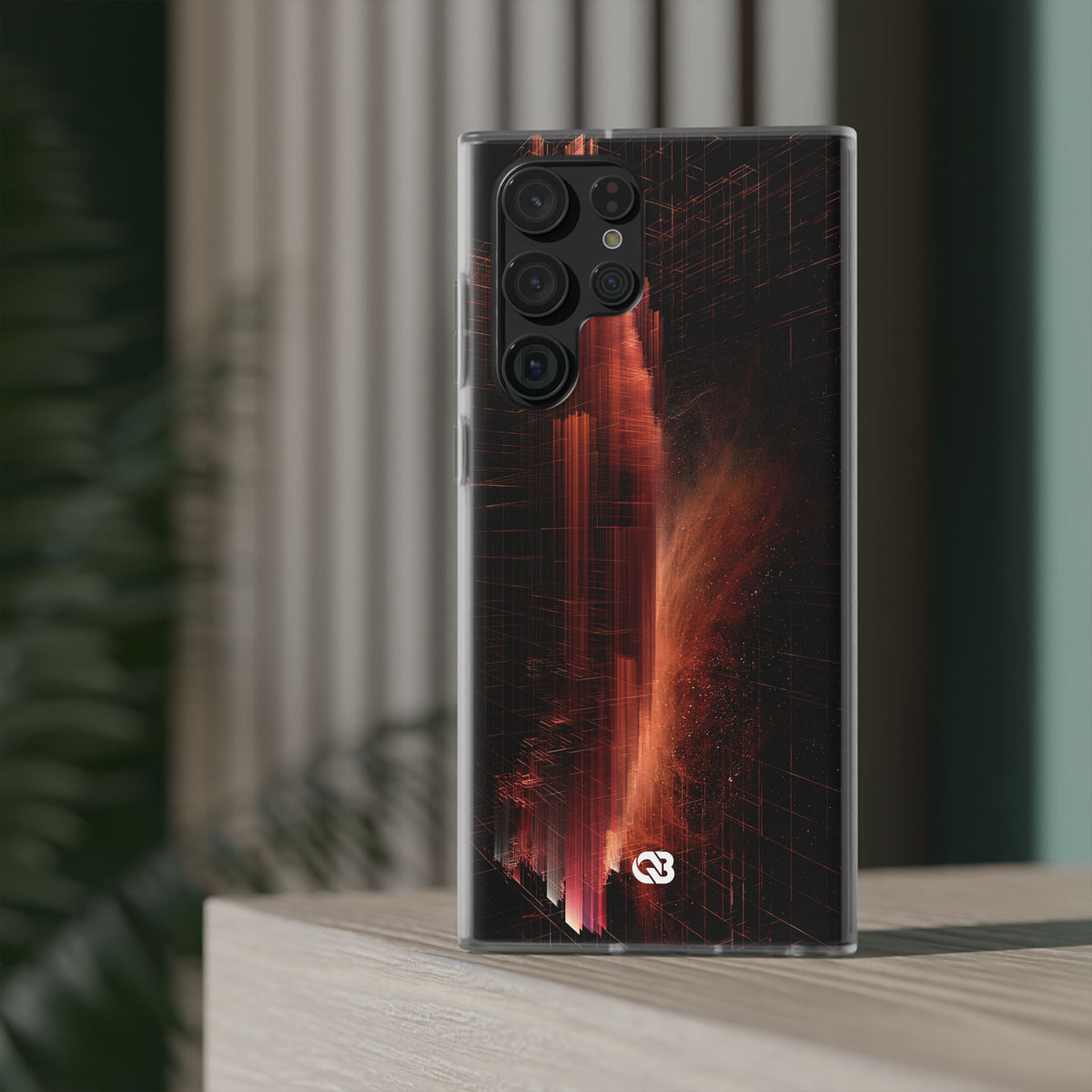 Luminous Monolith · Lite Phone Case for Samsung · Black