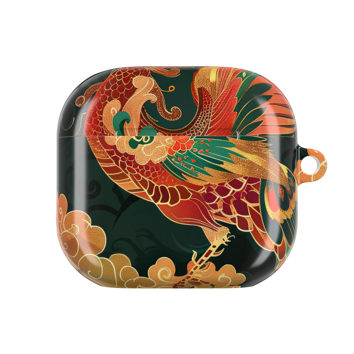 Imperial Phoenix Ascent · Hard Case for AirPods & AirPods Pro · Red