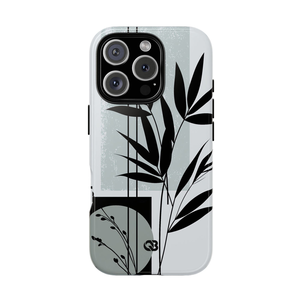 Zen Bamboo Silhouette · Tough Phone Case for iPhone · Green