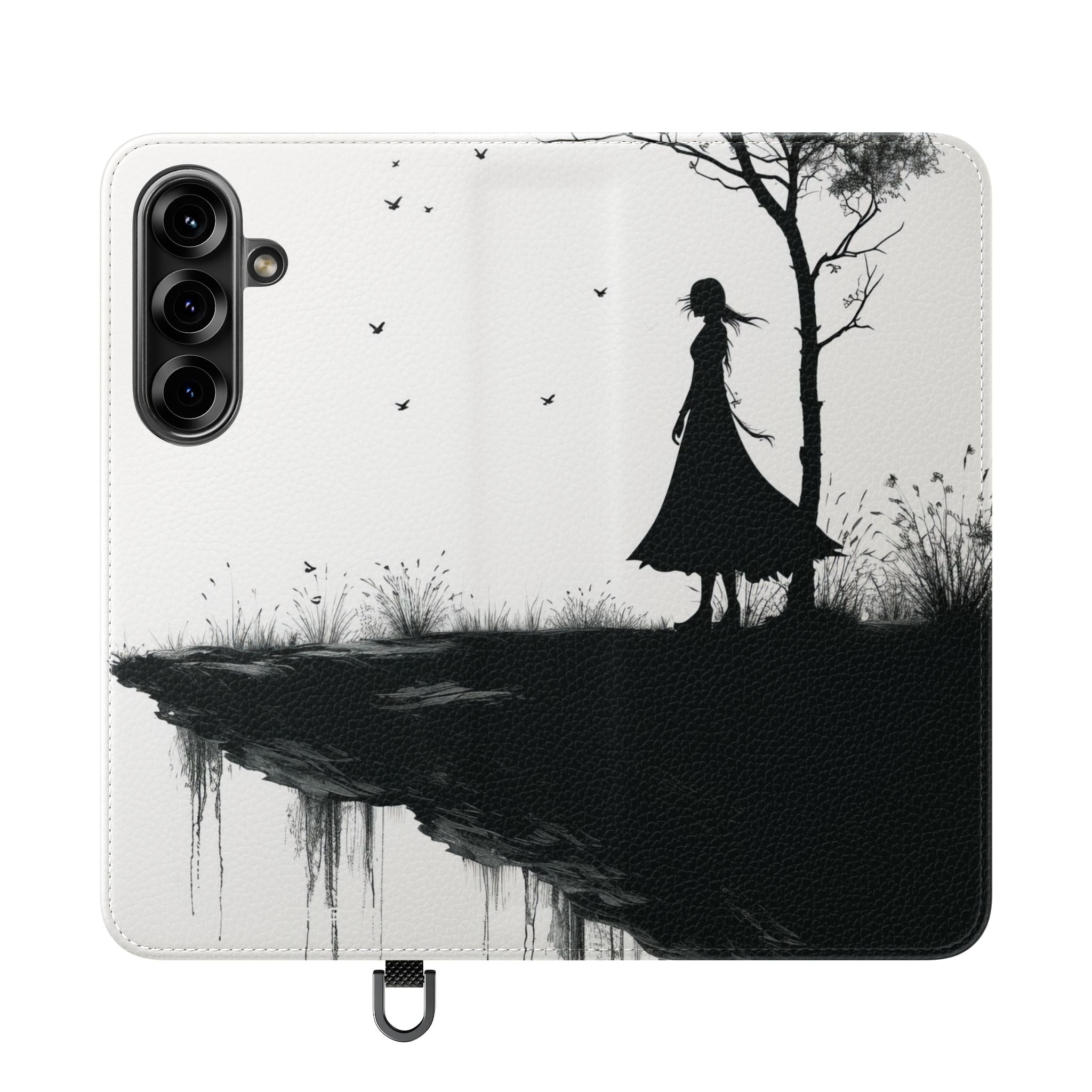 Cliff Silhouette - Samsung S25 Case - Lompakko