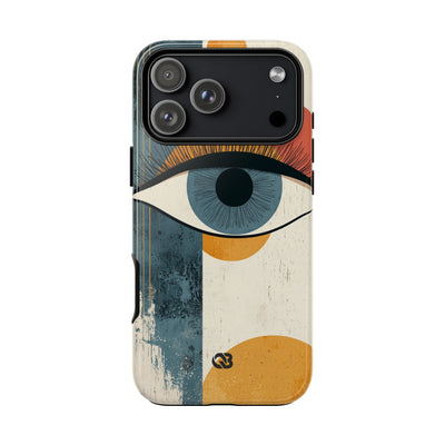 Distressed Azure Ocular · Tough Phone Case for iPhone