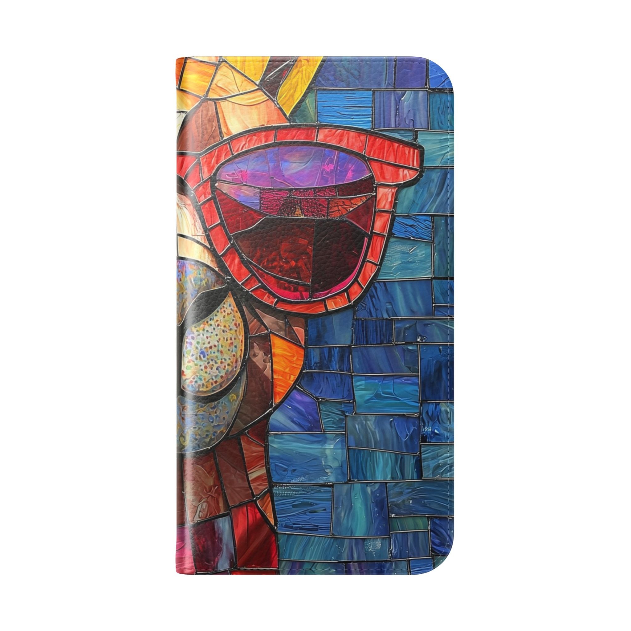 Sunglass Llama Mosaic - iPhone 15 Pro Max Case - Wallet