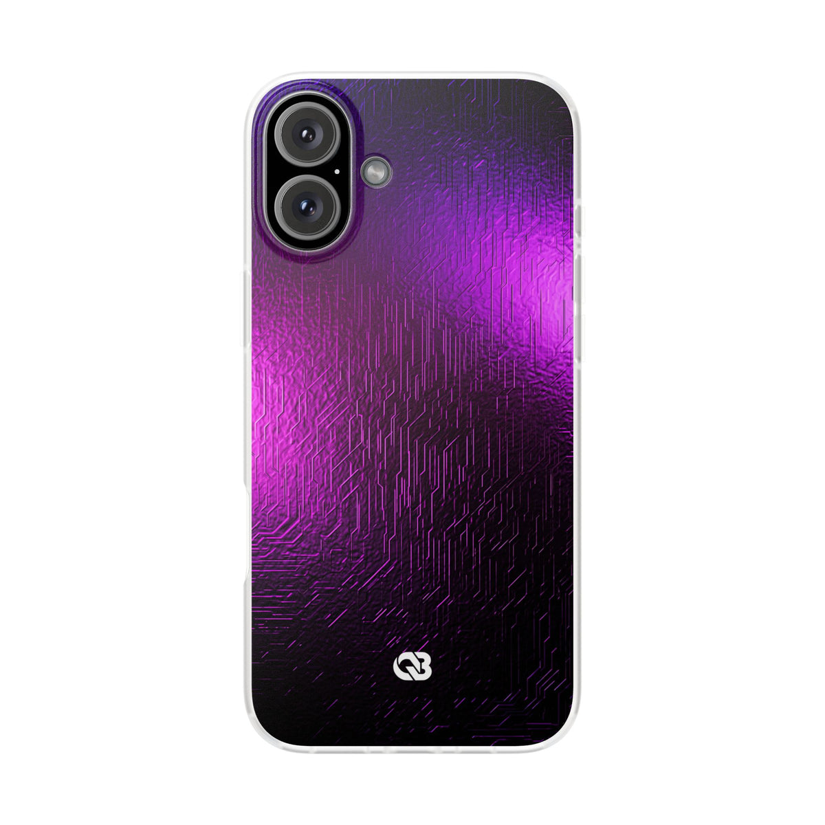 Violet Cyber Circuit · Lite Phone Case for iPhone ·  Purple