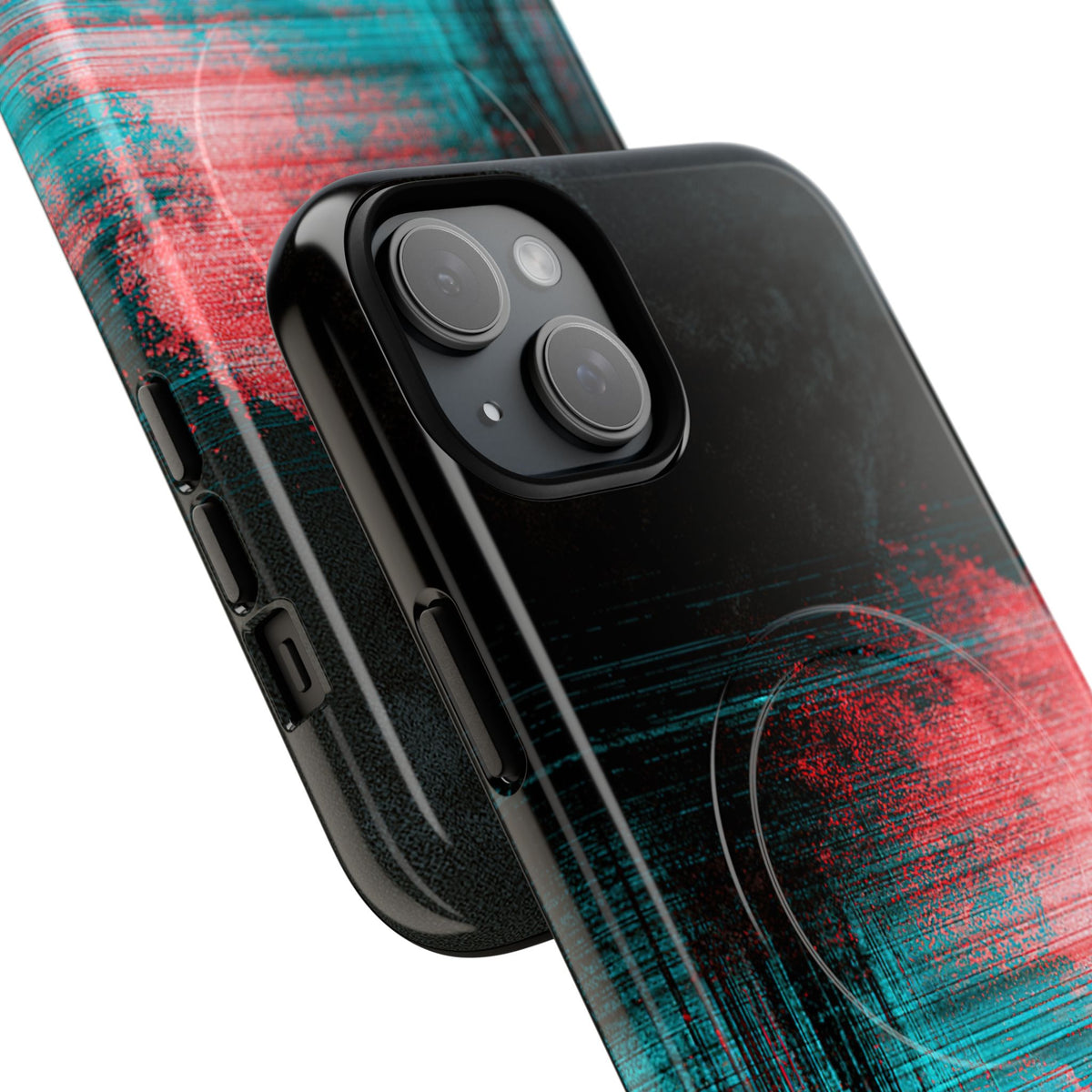 Digital Signal Drift · Tough 2.0 Magnetic Phone Case for iPhone · Black
