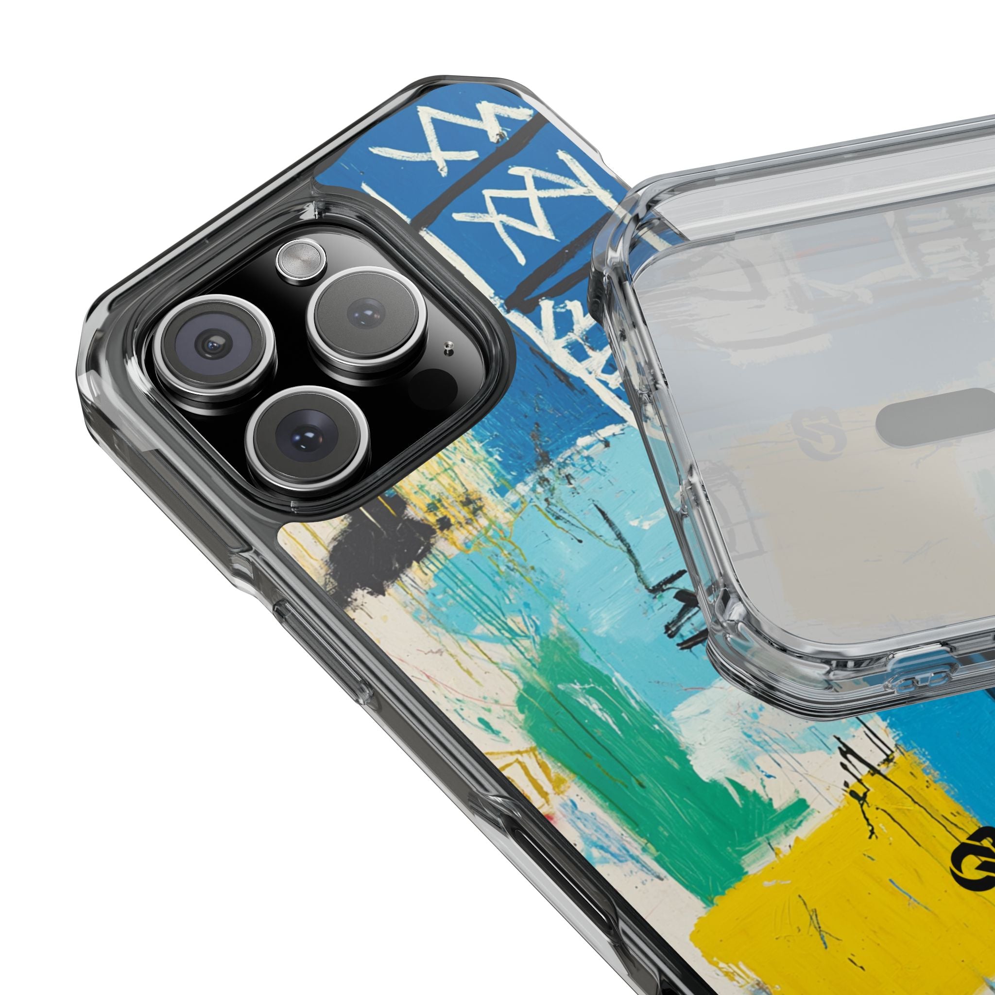 Azure Urban Scribble · Impact Custodia per iPhone · Magsafe