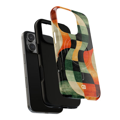 Burnt Orange Curve · Tough+ Phone Case for iPhone · Magsafe