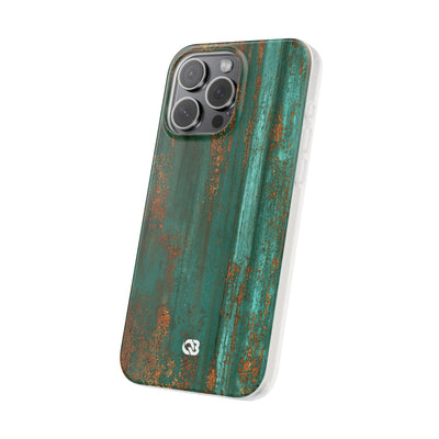 Oxidized Verdigris · Lite Phone Case for iPhone ·  Teal