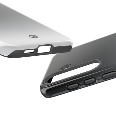Noir Ombre Fade · Tough Phone Case for Samsung · Black
