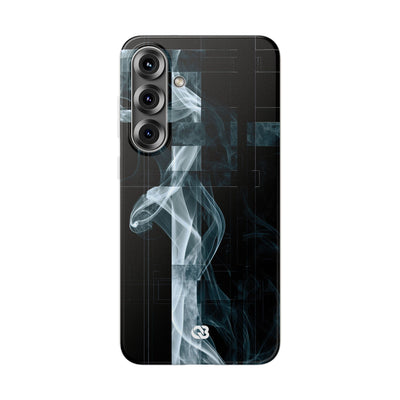 Fractured Smoke · Lite Phone Case for Samsung · Black