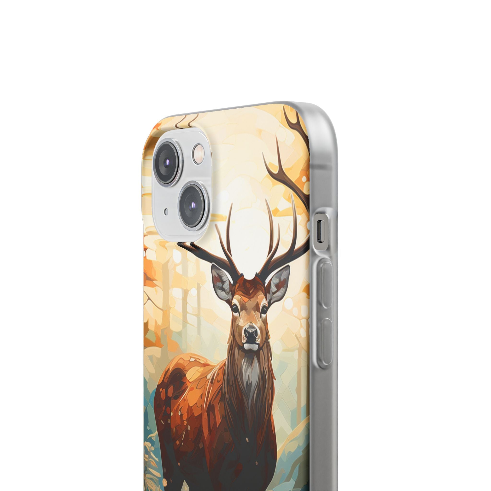 Glowing Stag iPhone 14 Case - Soft - CASE•BOB