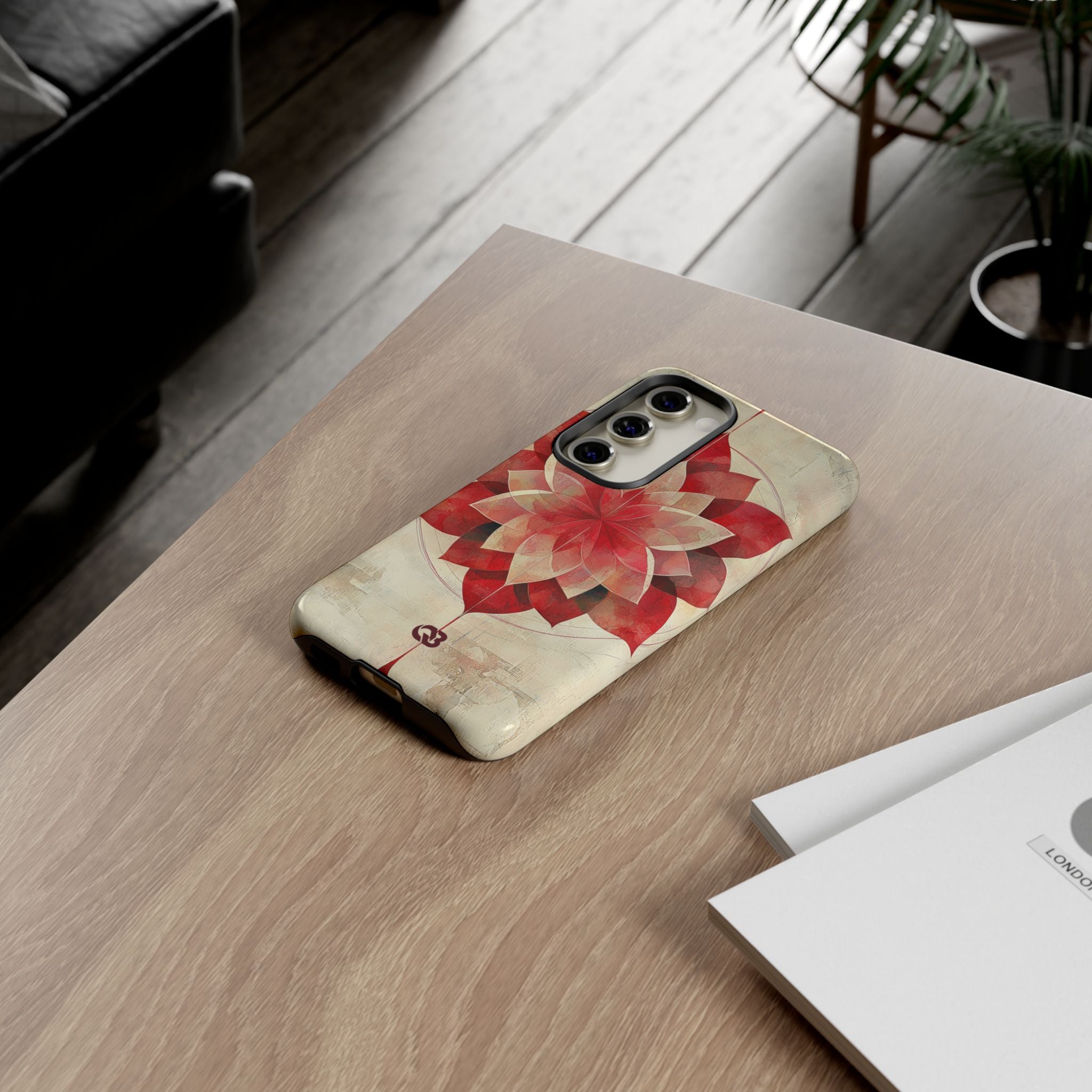 Crimson Petal Peak · Tough Phone Case for Samsung