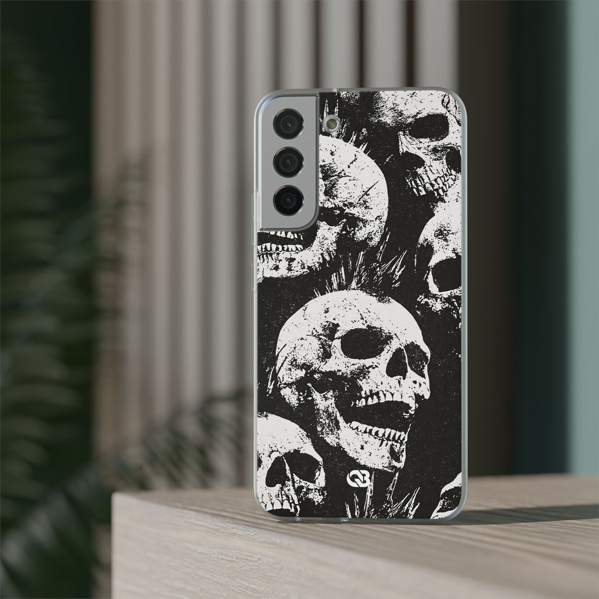 Punk Skull Riot · Lite Phone Case for Samsung · Black