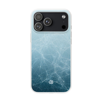 Teal Lite Phone Case for iPhone - Arctic Digital Nexus