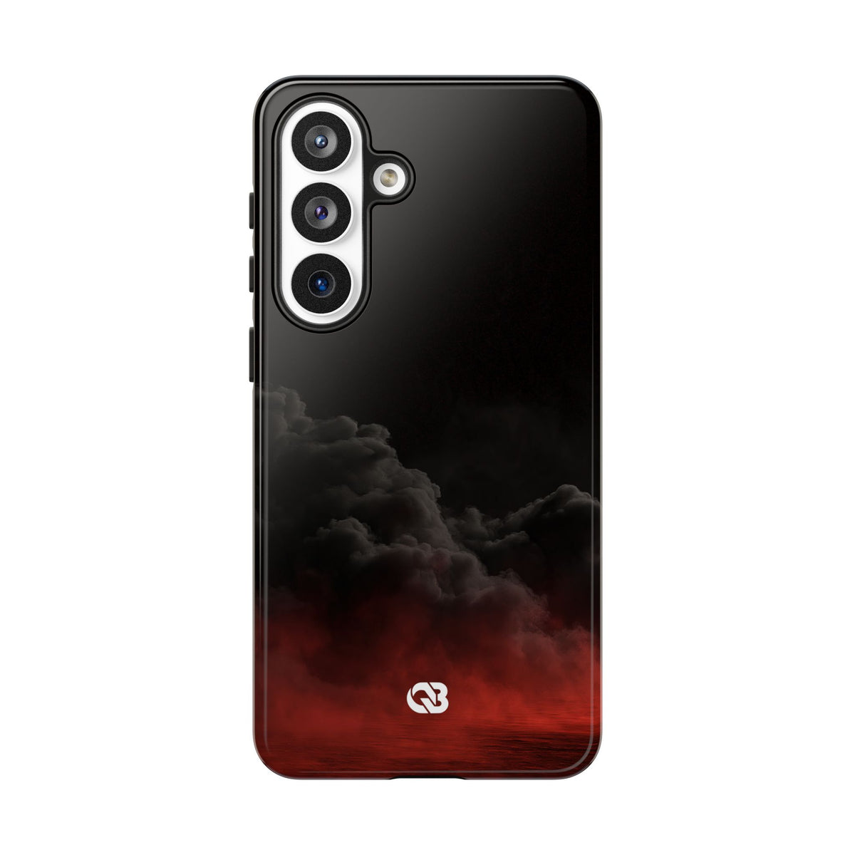 Crimson Fog Void · Tough Phone Case for Samsung · Black