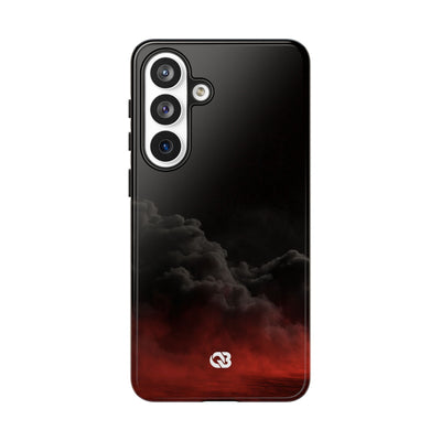 Crimson Fog Void · Tough Phone Case for Samsung · Black