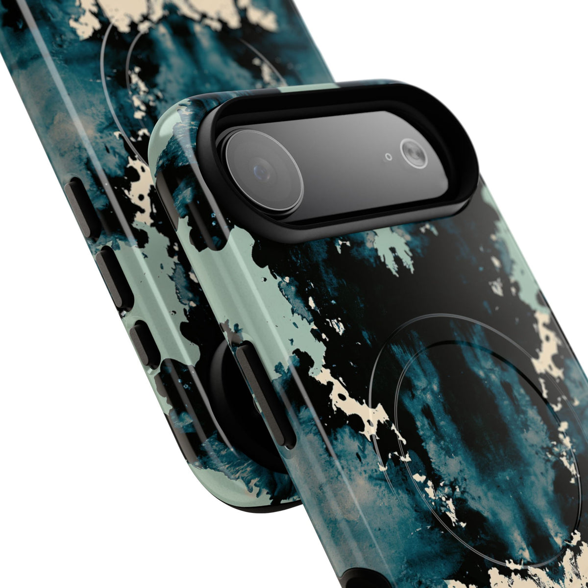 Rorschach Ink Void · Tough 2.0 Magnetic Phone Case for iPhone · Black