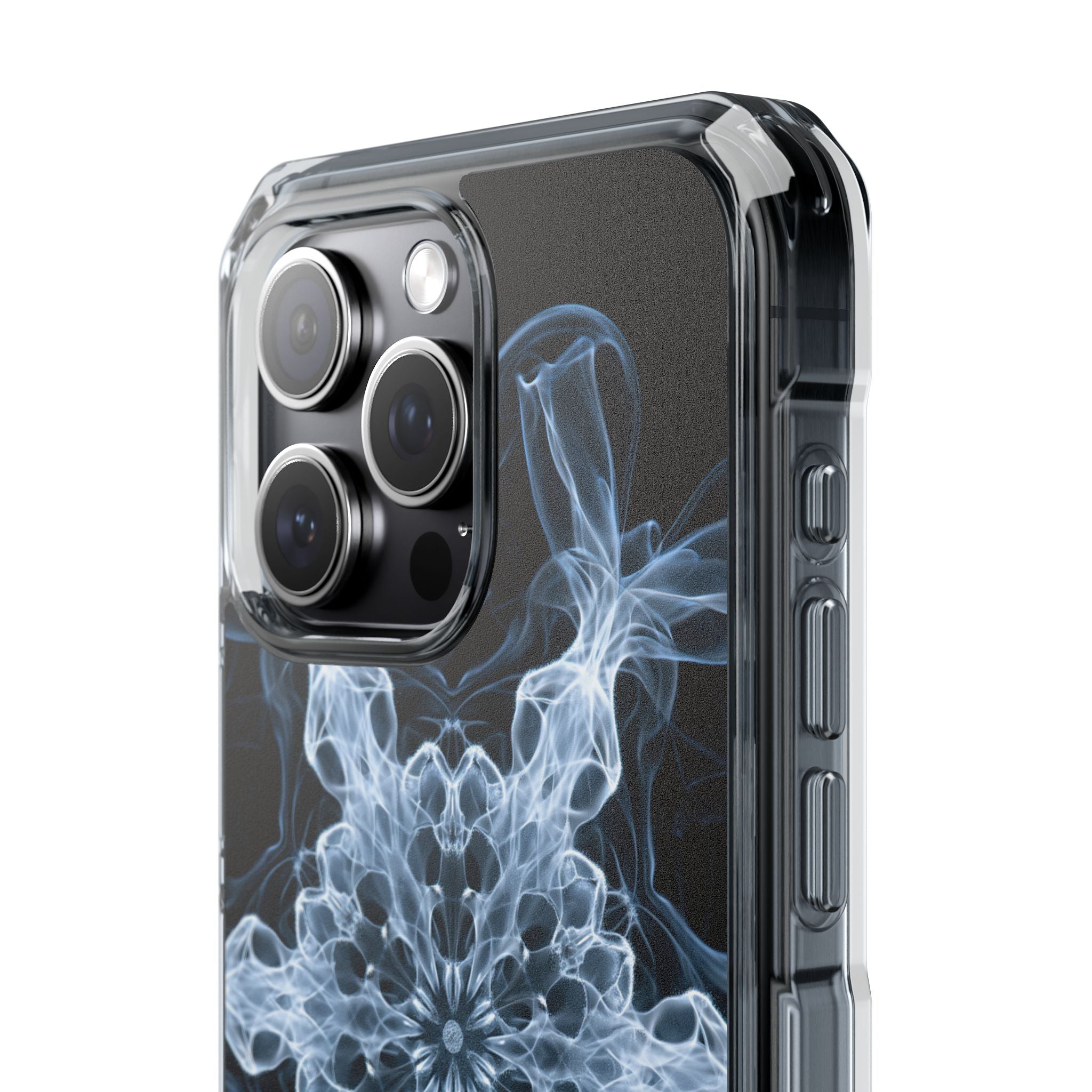 Blue Impact MagSafe Phone Case for iPhone - Glacial Smoke Crown