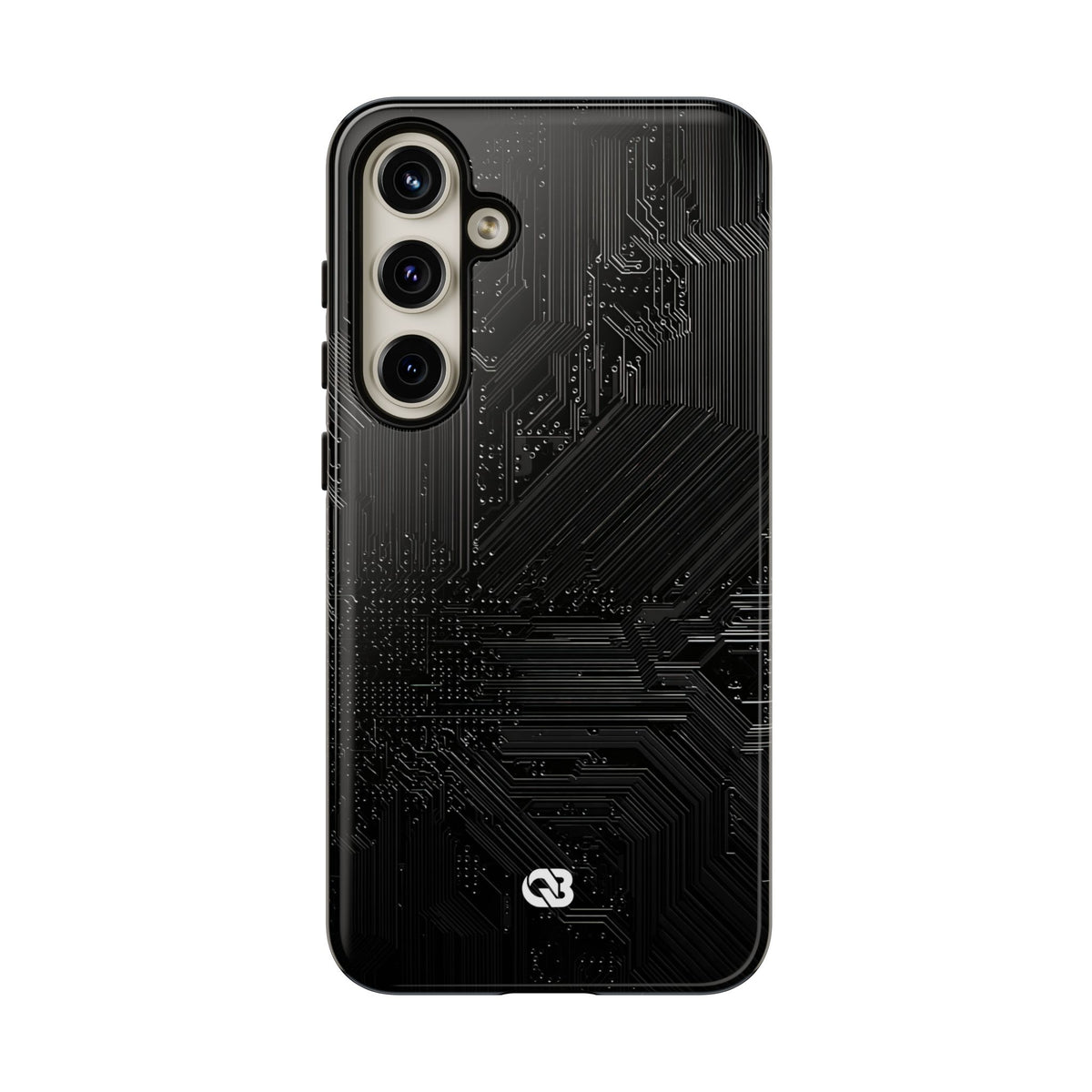 Obsidian Circuitry · Tough Phone Case for Samsung · Black