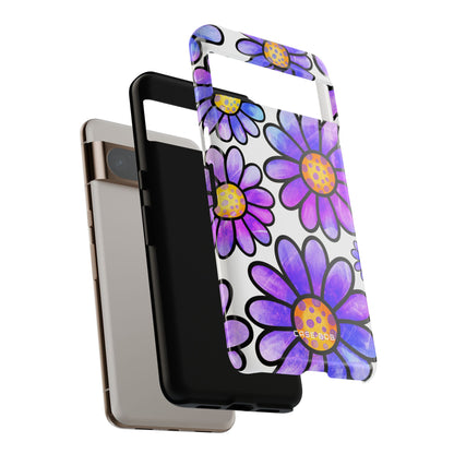 Polka Dot Blooms Google Pixel 8 Pro Case - Tough
