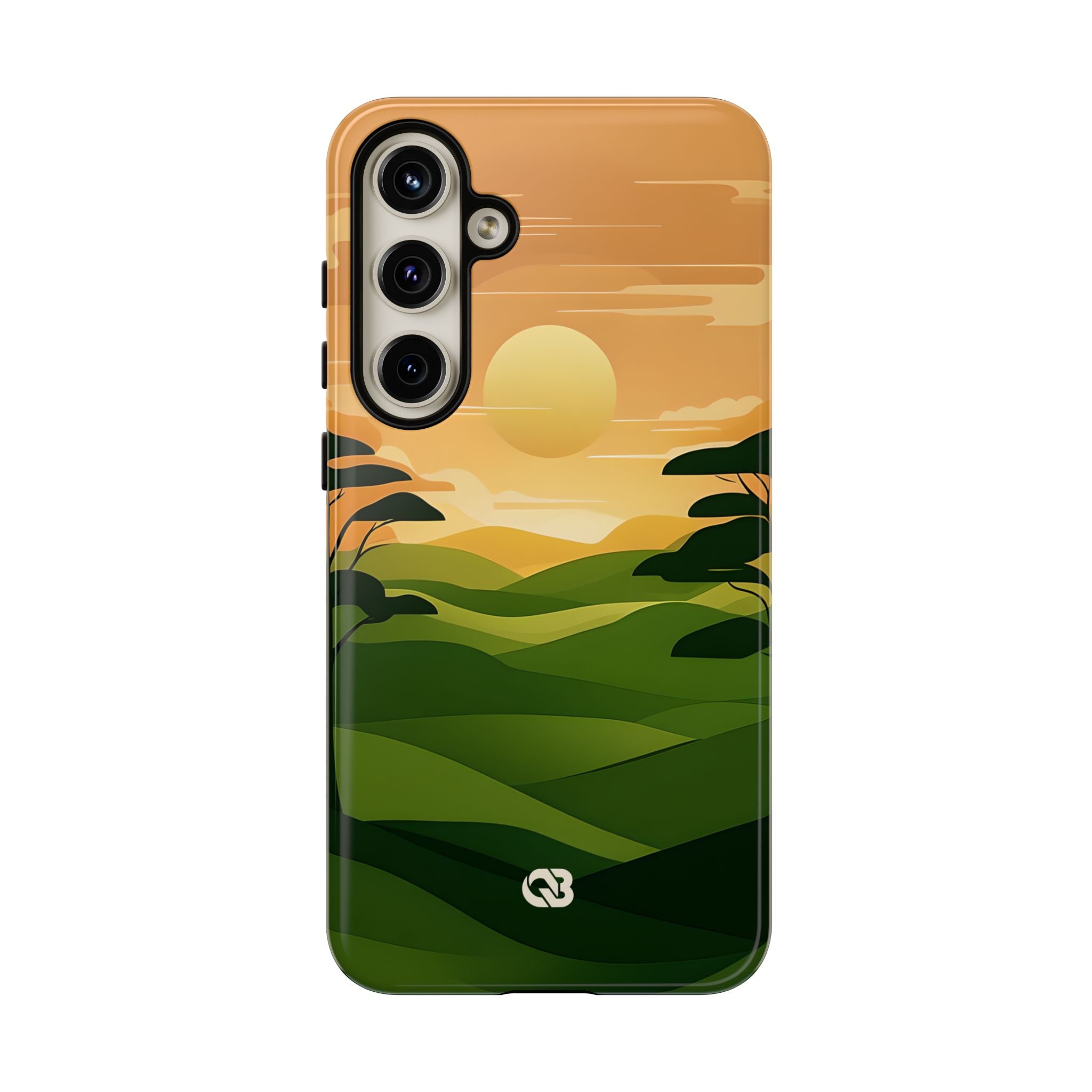 Verdant Horizon Sun · Tough Coque de téléphone pour Samsung