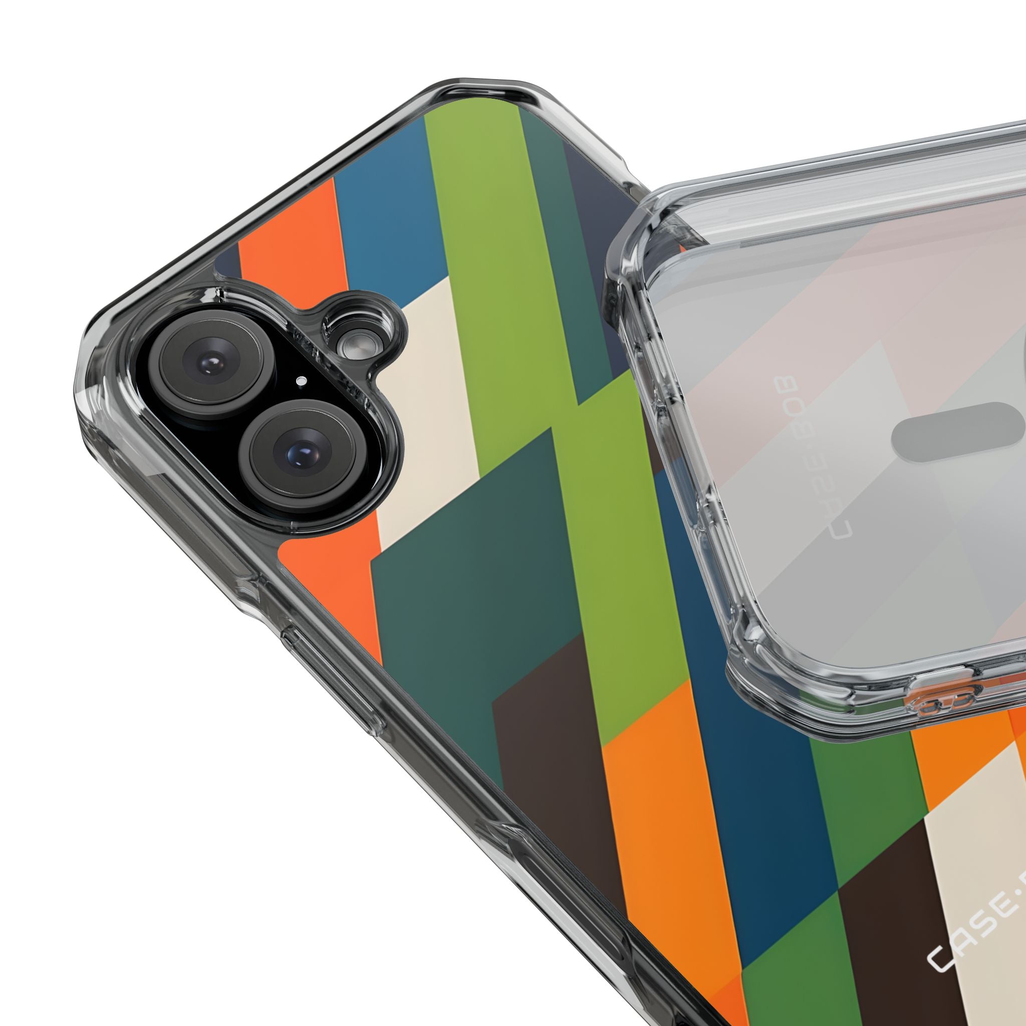 Diagonal Blaze iPhone 16 Case - Impact - CASE•BOB