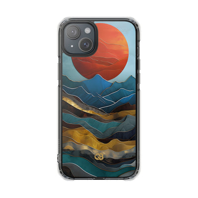 Molten Sun Peaks · Impact Phone Case for iPhone · Magsafe