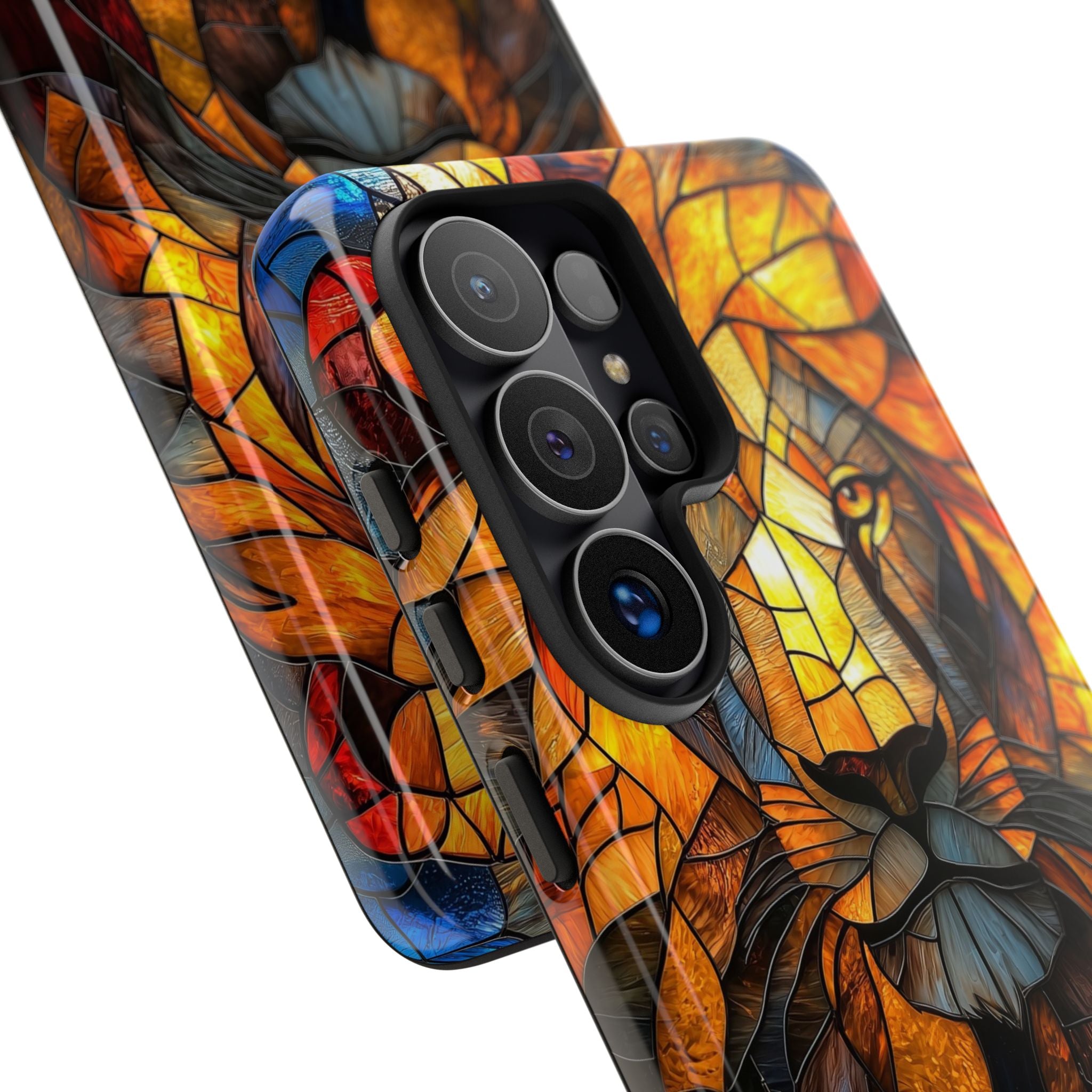 Amber Glass Lion · Tough Phone Case for Samsung