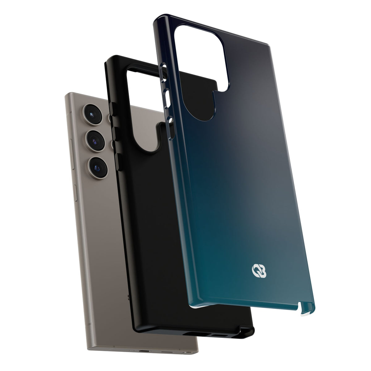 Abyssal Midnight · Tough Phone Case for Samsung · Blue