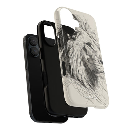 Lion Flow iPhone 16 hoesje - Tough