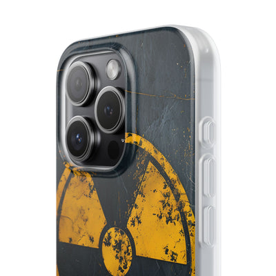 Industrial Decay Warning · Soft Phone Case for iPhone