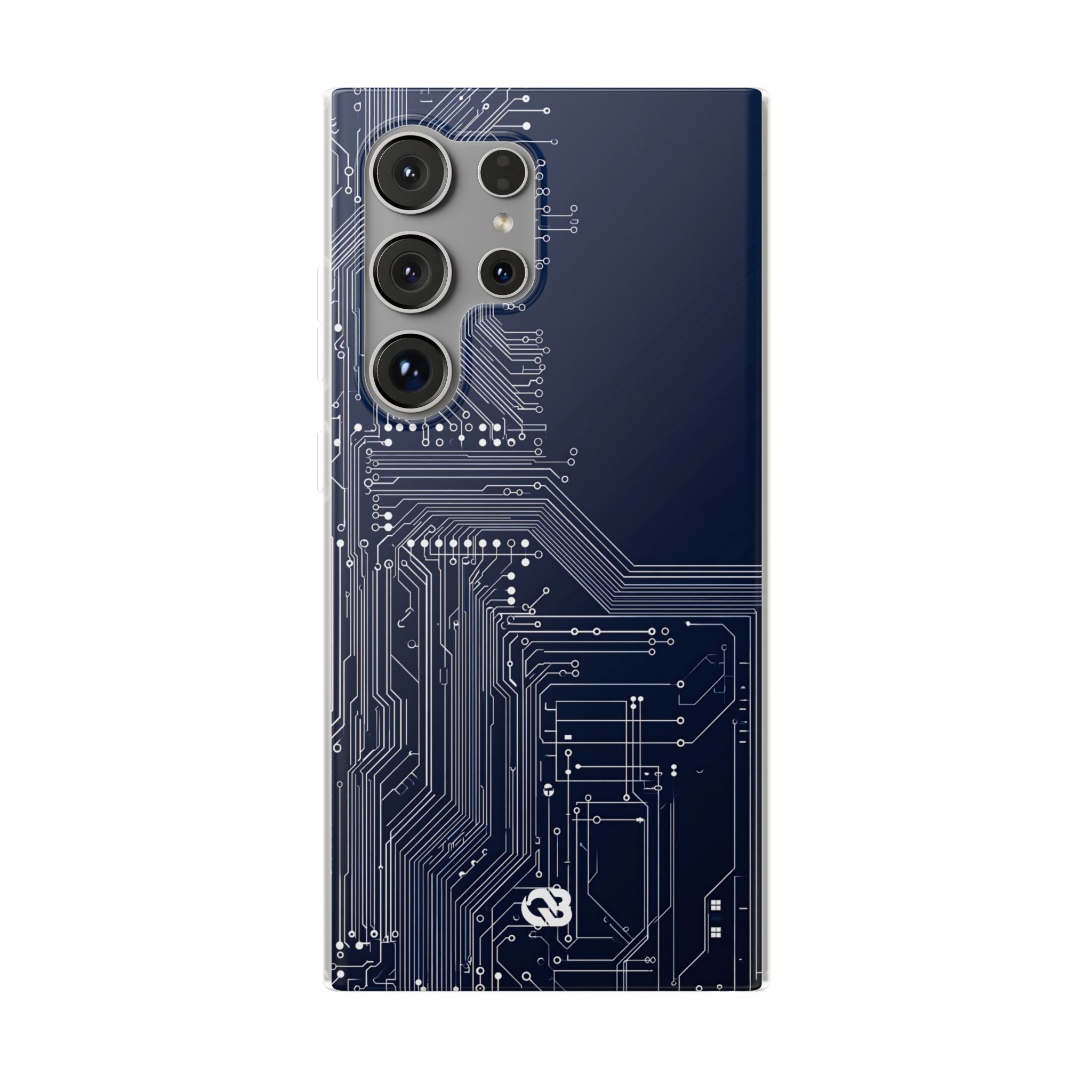 Blue Lite Phone Case for Samsung - Cobalt Data Stream