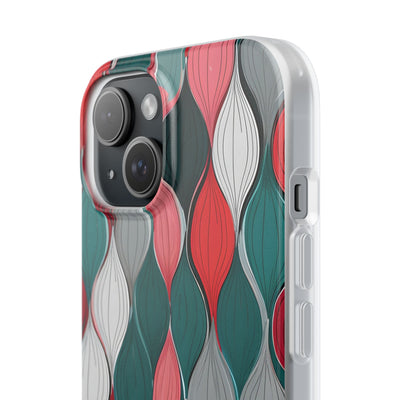 Slate Rose Ripple · Soft Phone Case for iPhone