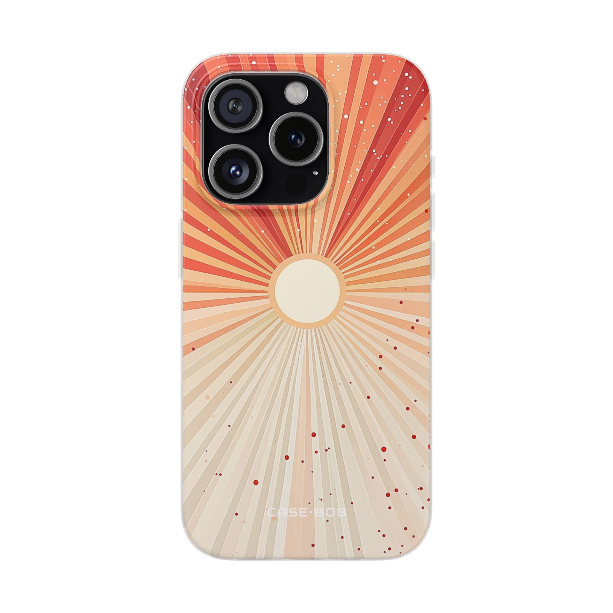 Solar Bloom iPhone 15 Pro Case - Soft