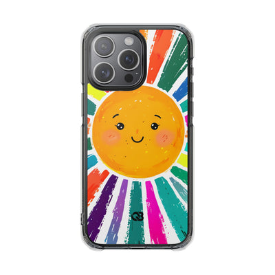 Vibrant Solar Smile · Impact Phone Case for iPhone · Magsafe
