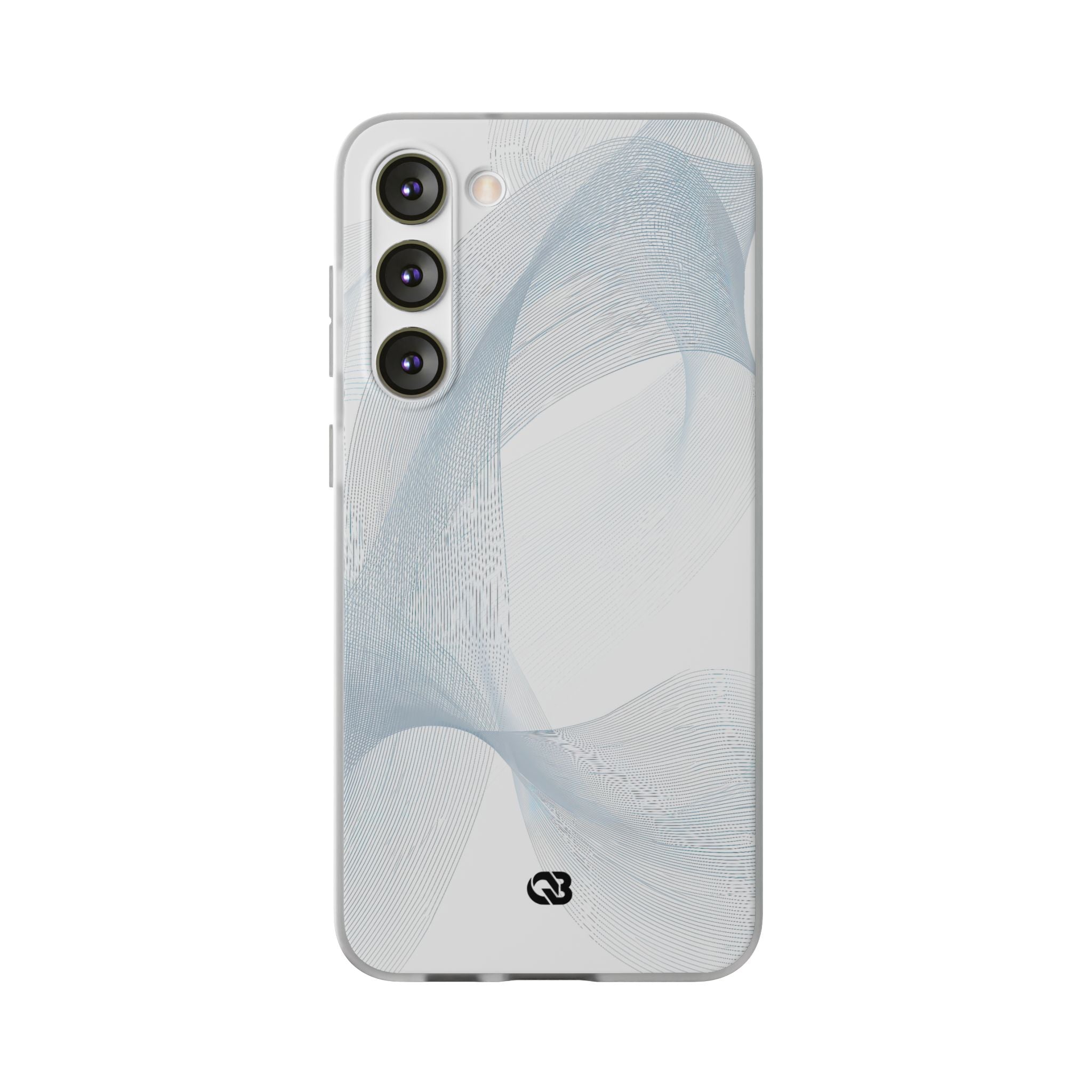 White Lite Phone Case for Samsung - Arctic Line Current