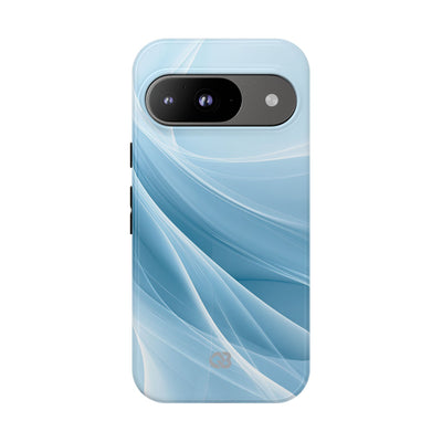 Blue Tough Phone Case for Google Pixel - Arctic Silk Drift
