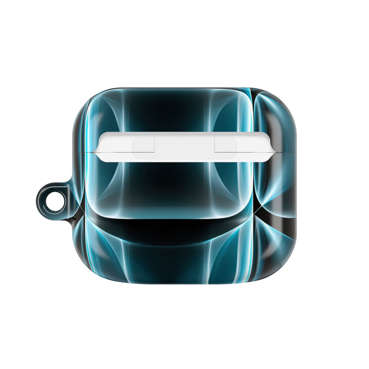Cyan Core Matrix · Hard Case for AirPods & AirPods Pro · Blue