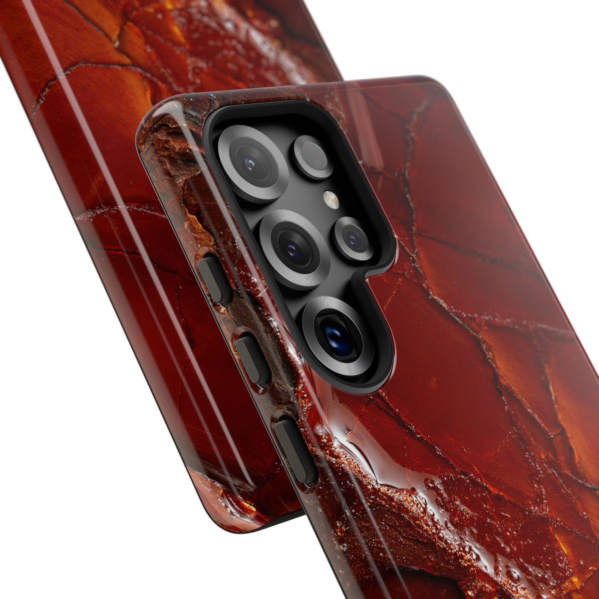 Amber Embrace · Tough Phone Case for Samsung · Brown