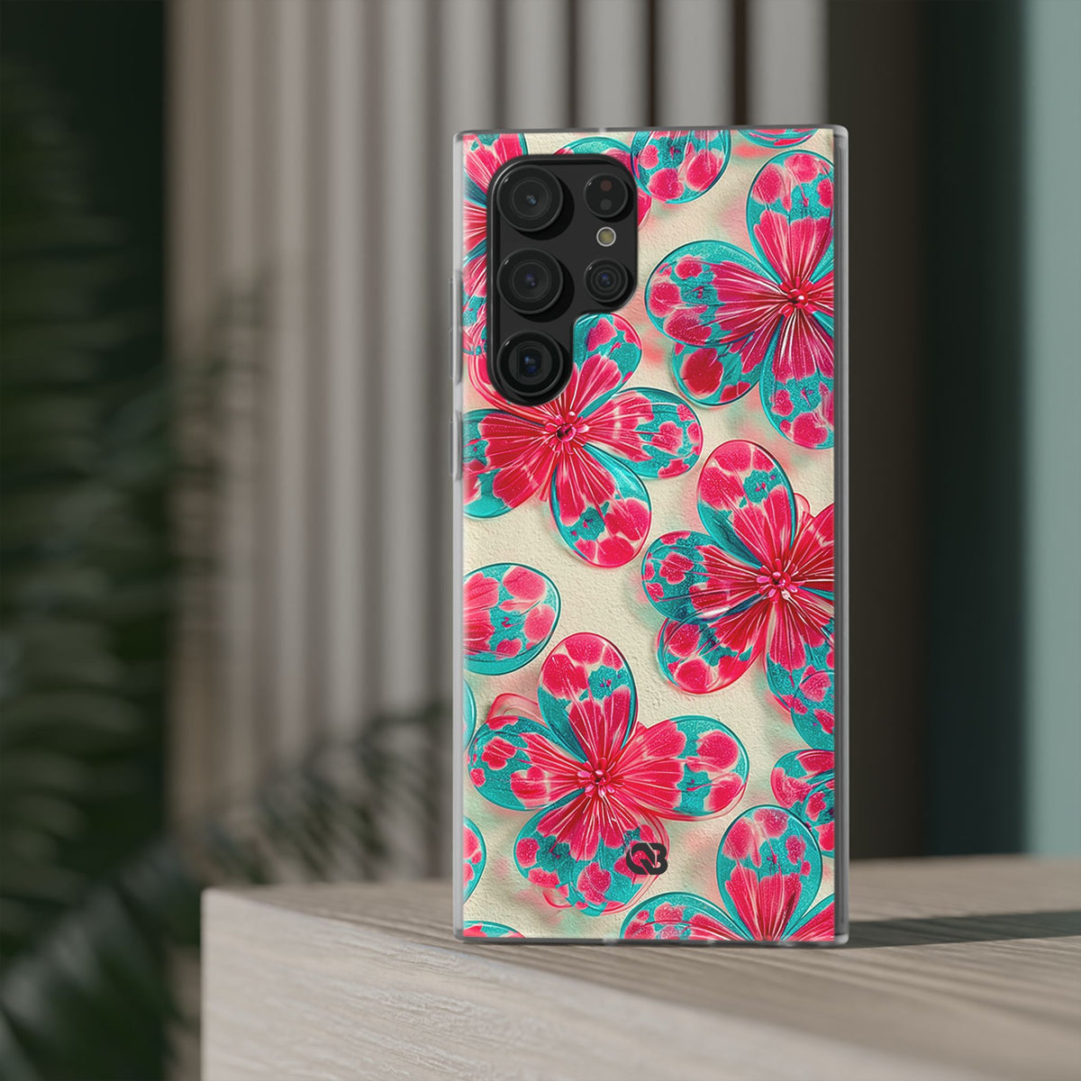 Lucite Jelly Bloom · Lite Phone Case for Samsung · Pink