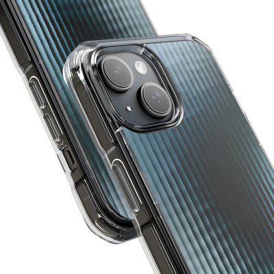 Blue Impact MagSafe Phone Case for iPhone - Glacial Reeded Glass