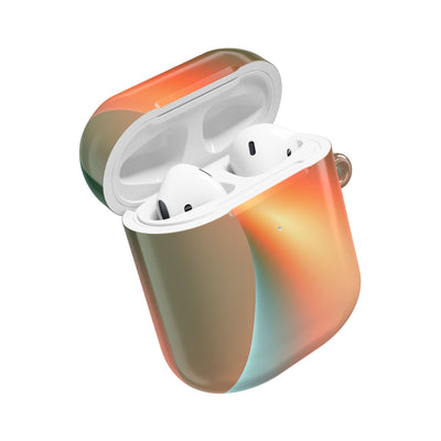 Radiant Contour · Hard Case for AirPods & AirPods Pro · Orange