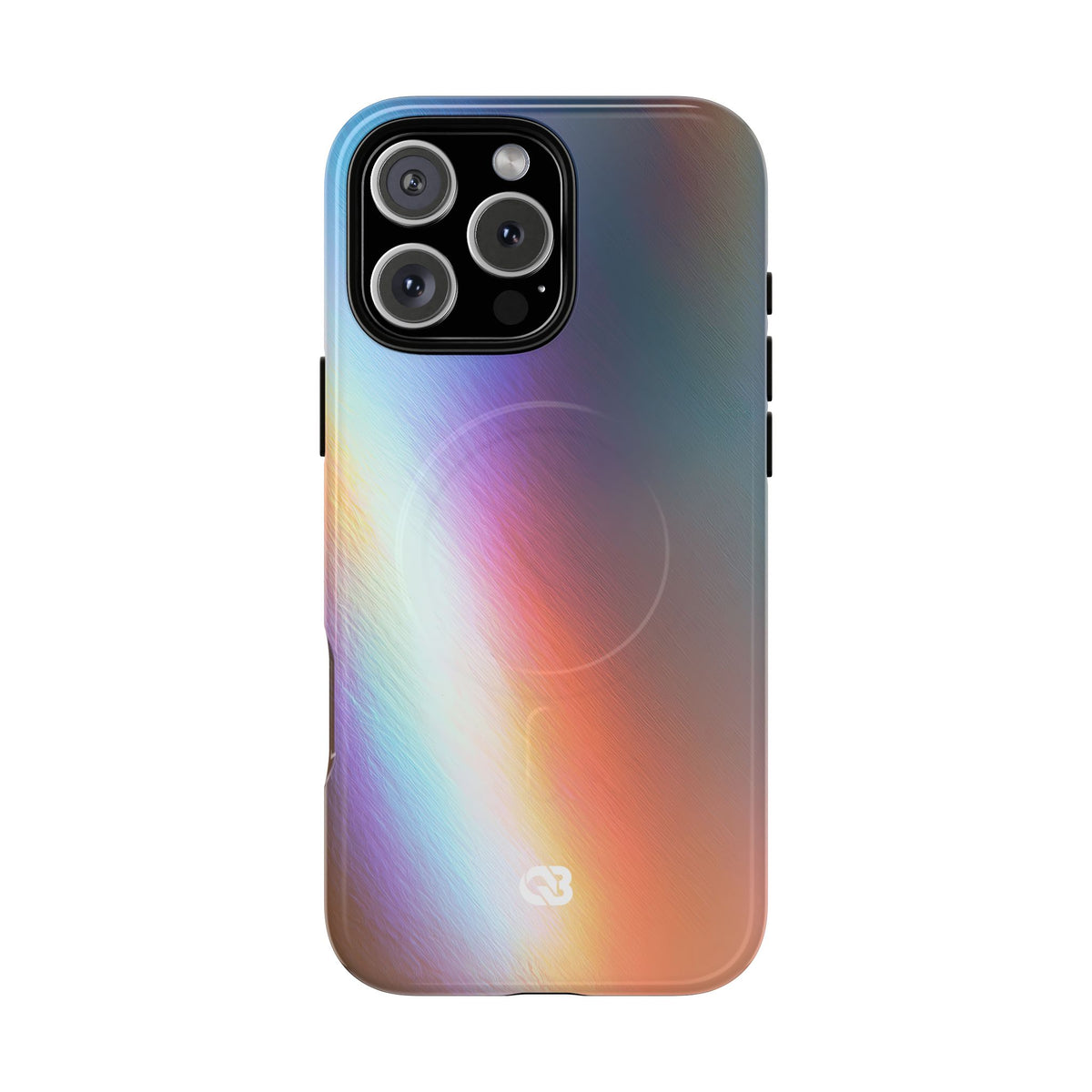 Prismatic Ray · Tough 2.0 Magnetic Phone Case for iPhone · Blue