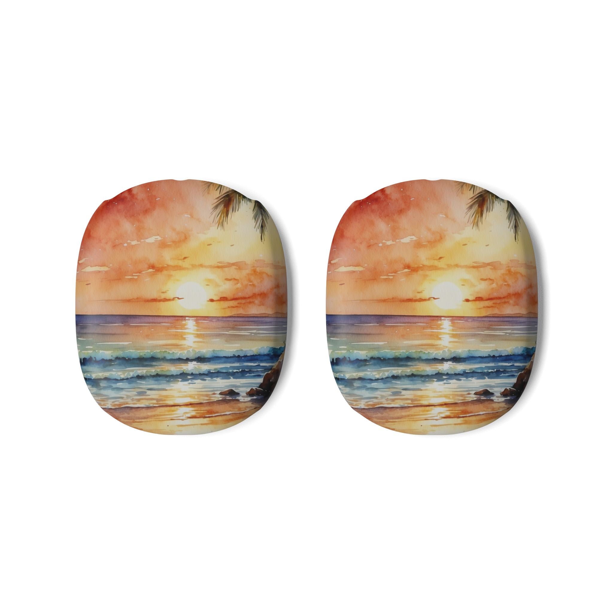 Golden Palm Sunset - AirPod Max Case