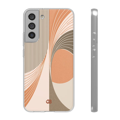 Orange Lite Phone Case for Samsung - Desert Arc Horizon