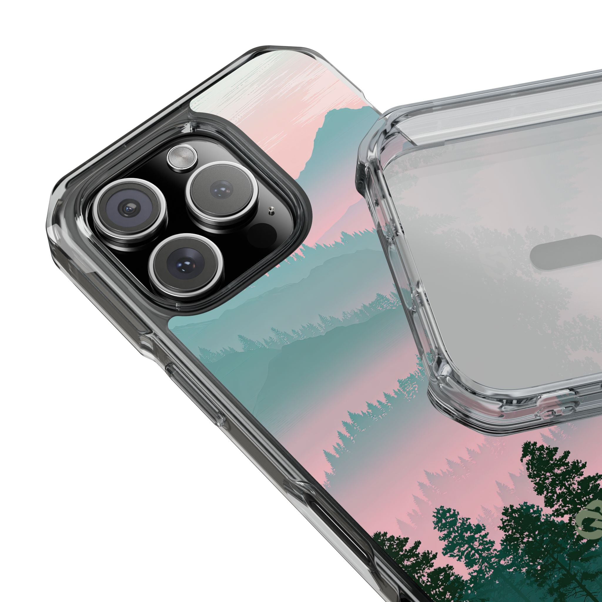 Teal Impact MagSafe Phone Case for iPhone - Alpine Mist Teal