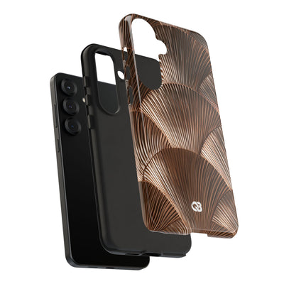 Rose Gilded Fan · Tough Phone Case for Samsung · Gold